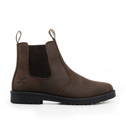 Xpert Heritage Saddler Dealer Boot Burnished Tan Rustic