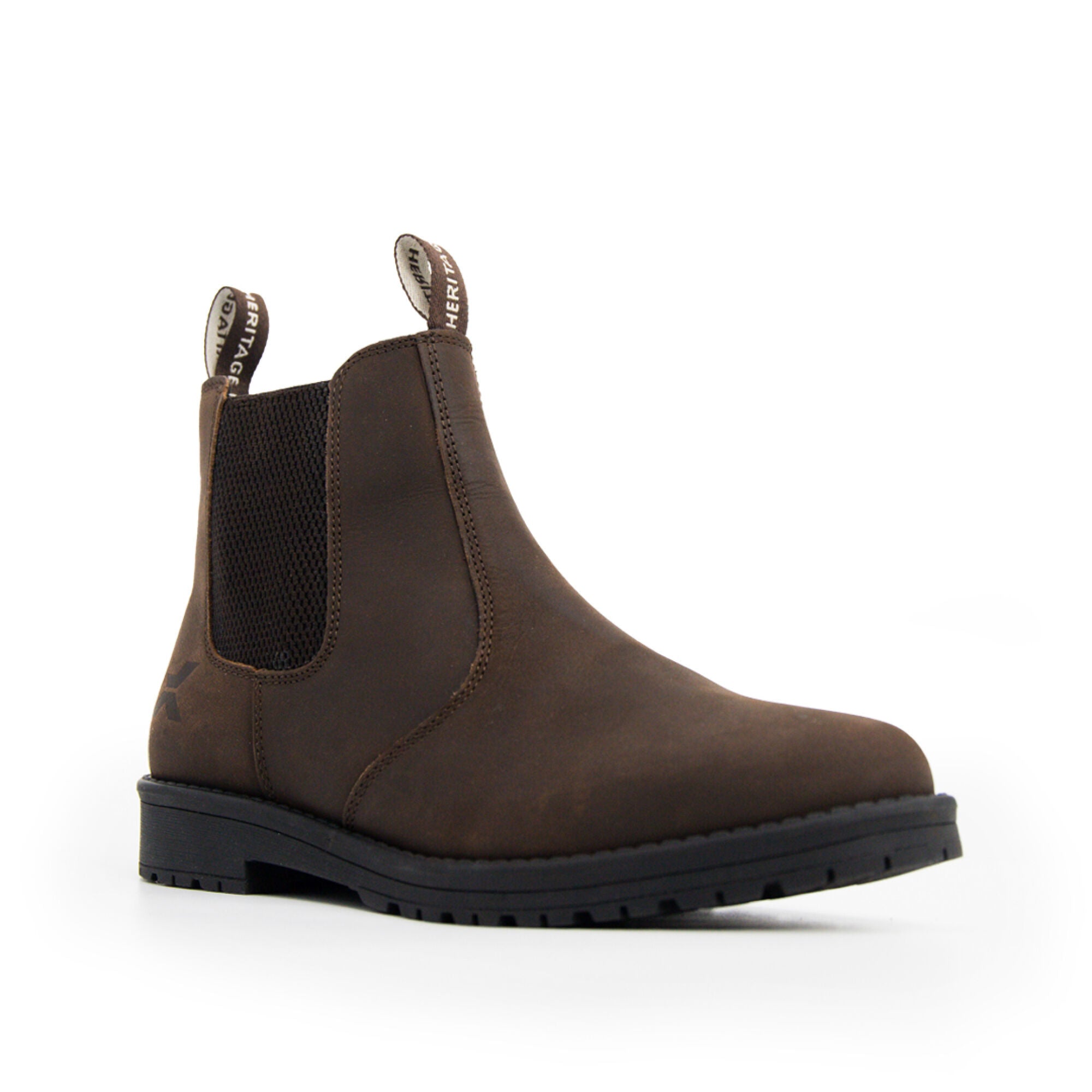 Xpert Heritage Saddler Dealer Boot Burnished Tan Rustic