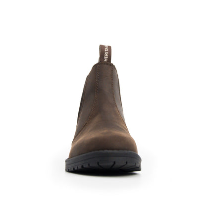 Xpert Heritage Saddler Dealer Boot Burnished Tan Rustic