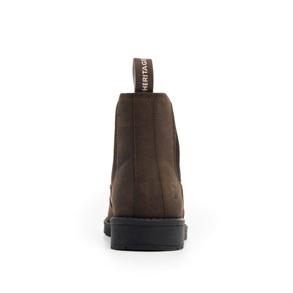 Xpert Heritage Saddler Dealer Boot Burnished Tan Rustic