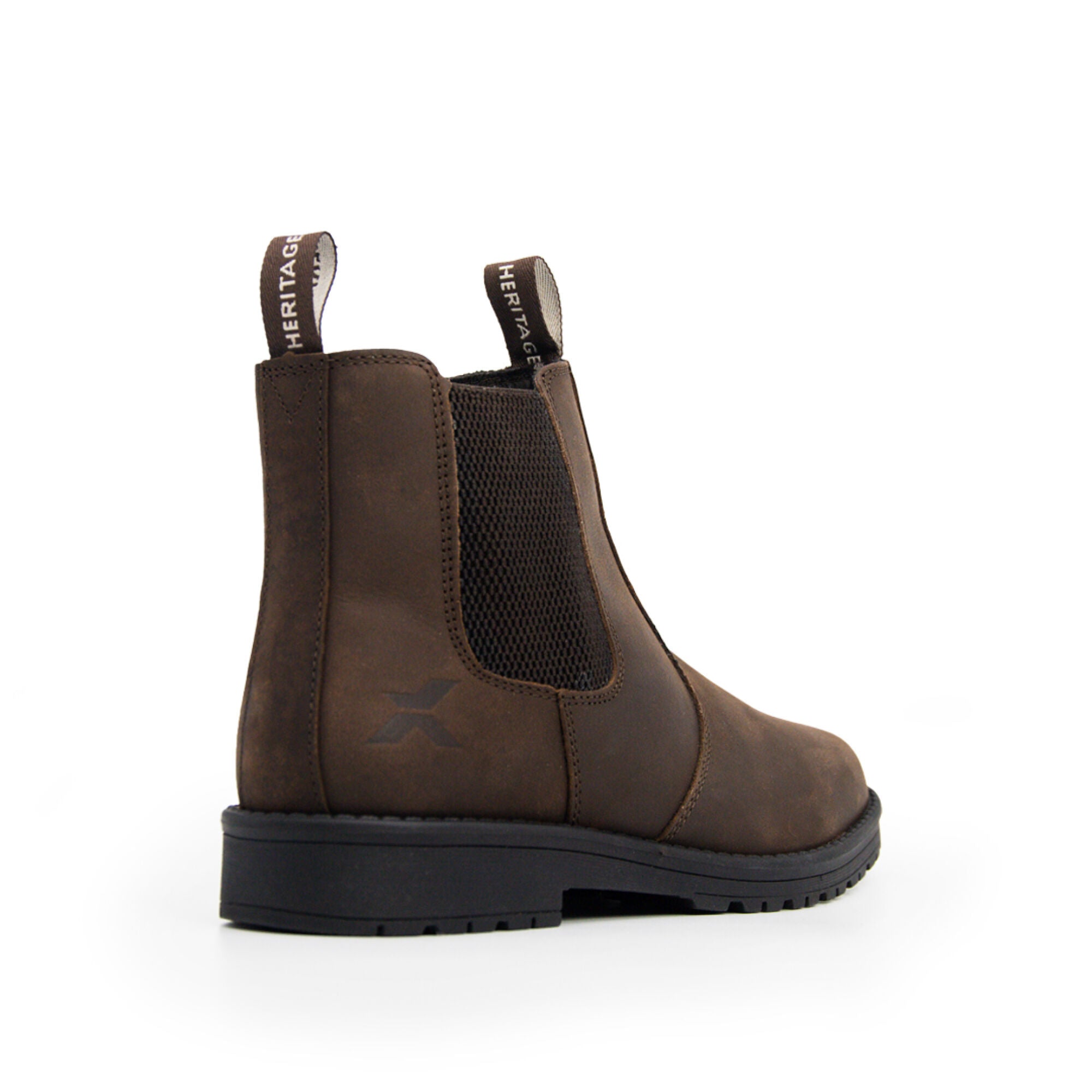 Xpert Heritage Saddler Dealer Boot Burnished Tan Rustic