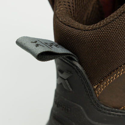 Xpert Pro Zipster S3L Safety Zip-Side Boot Brown
